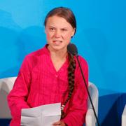 Greta Thunberg i New York den 23 september