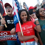 Trumpväljare i Salt Lake City/Arkivbild.