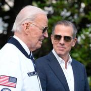 Joe och Hunter Biden. 