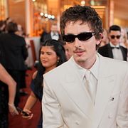 Timothee Chalamet på Oscarsgalan den 15 mars.
