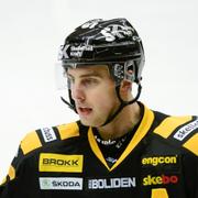 Joakim Lindström i SHL-matchen mellan Skellefteå AIK och Karlskrona HK i Skellefteå Kraft Arena.