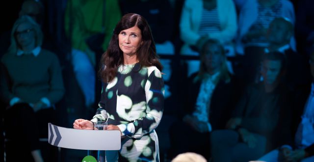 Miljöpartiets språkrör Märta Stenevi Christine Olsson/TT