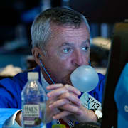 James Lamb, investerare på Wall Street. Illustrationsbild.