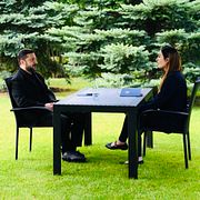 Zelenskyj och Loomer.