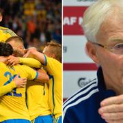 Herrlandslaget i fotboll, danske förbundskaptenen Morten Olsen.