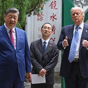 President Donald Trump och Kinas president Xi Jinping.