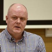 Kommissarie Leif Fransson vid gränspolisen i polisområde Syd.