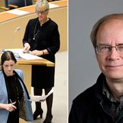 Riksdagsdebatten efter regeringens utrikesdeklaration, Valter Mutt (MP)