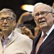 Bill Gates and Warren Buffett.