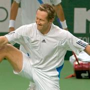 Jonas Björkmans "brysselsteg" i Stockholm Open 2007.