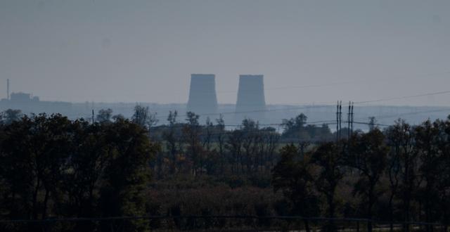 Kärnkraftverket i Zaporizjzja. Leo Correa / AP