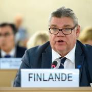 Finlands utrikesminister Timo Soini.