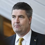 Sverigedemokraternas finanspolitiske talesperson Oscar Sjöstedt, 2025.