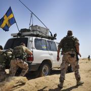 Arkivbild från svenska styrkan baserad i Mazar-e Sharif i norra Afghanistan.