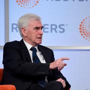 John McDonnel frågas ut av Reuters Alessandra Galloni på onsdagen