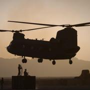 Amerikansk militärhelikopter, arkivbild. 