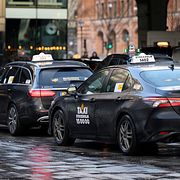Bilar från Taxi Stockholm.