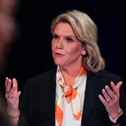 Sylvi Listhaug under NRK-debatten.