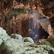 Callao Cave på Luzon-ön i Filippinerna.