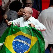 Lula da Silva i Rio de Janeiro, 23 september.