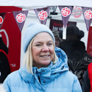 Anderssons uttalanden görs under ett besök på Jokkmokks marknad.