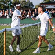 Mikael Ymer och Alex Molcan. 