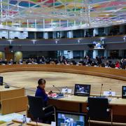 EU:s utrikesministrar vid ett tidigare möte i ministerrådet.