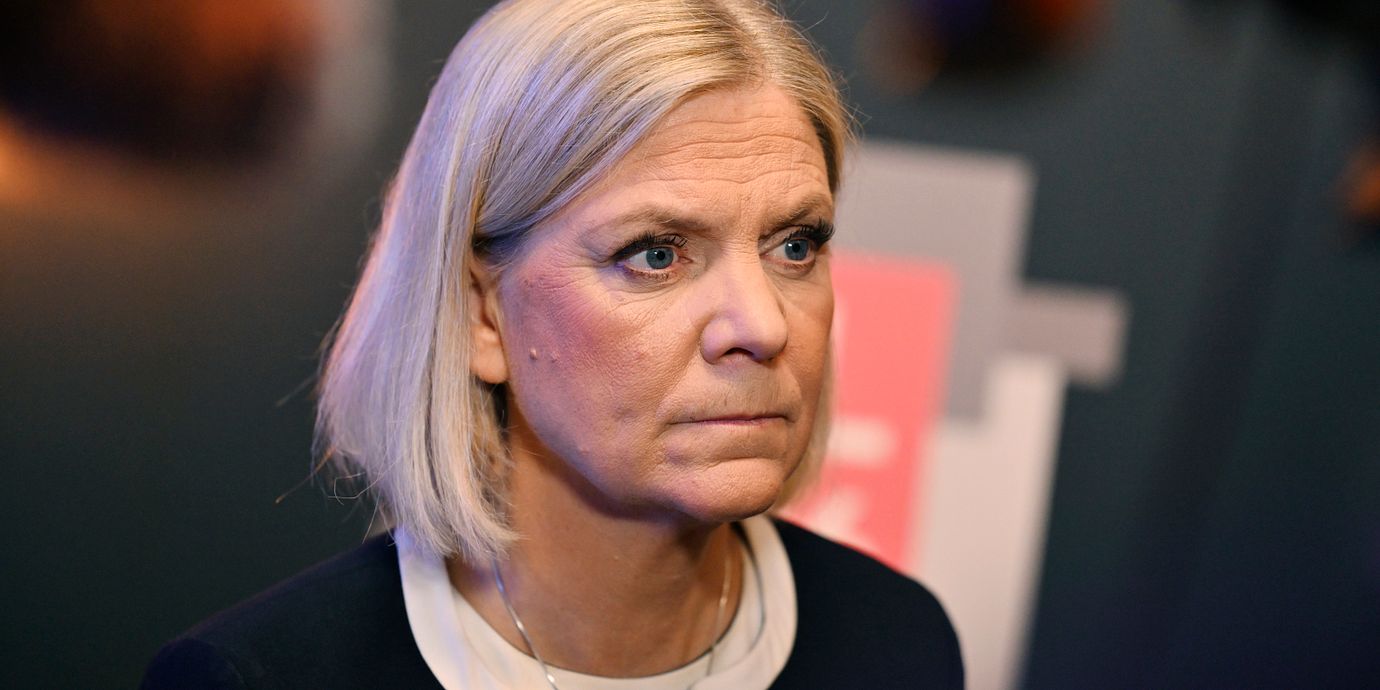 Socialdemokraternas partiledare Magdalena Andersson.