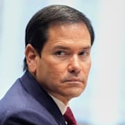 USA:s utrikesminister Marco Rubio på säkerhetskonferensen i München.