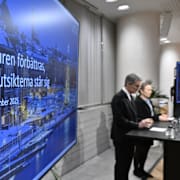 Riksbankschef Erik Thedéen vid senaste räntebeskedet 18 december.