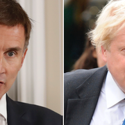 Jeremy Hunt och Boris Johnson