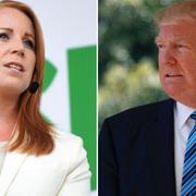 Annie Lööf/Donald Trump