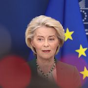 EU-chefen Ursula von der Leyen. Arkivbild.