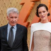 Skådespelarna Harrison Ford och Phoebe Waller-Bridge.