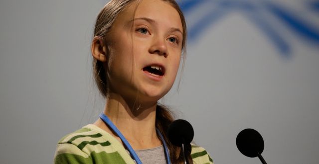 Greta Thunberg. Paul White / TT NYHETSBYRÅN