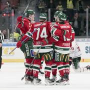 Glädje i Frölunda efter 5–4-målet