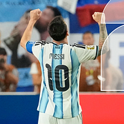 Argentinas Lionel Messi och Kap Verdes Lopes Cabral.