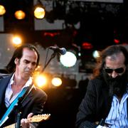 Nick Cave och Warren Ellis på Roskildefestivalen 2009/Arkivbild