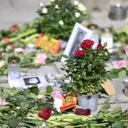 Minnesplats för offret.