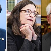 Andreas Norlén, Anna Ekström, Åke Göransson. Arkivbilder.
