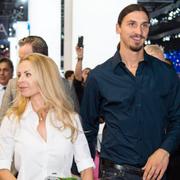 
Zlatan Ibrahimovic och Helena Seger 2014.