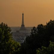 Eiffeltornet i Paris, arkivbild. 