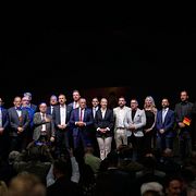 AFD-politiker efter valsegern i Sachsen-Anhalt.