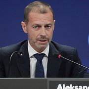 Uefas ordförande Aleksander Ceferin