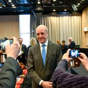 Fredrik Reinfeldt på förbundsmötet.