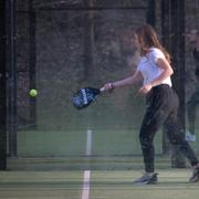 Padelbanor utomhus i Vinterviken, Stockholm. 