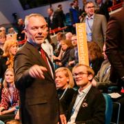 Liberalernas partiledare Jan Björklund på landsmötet i Västerås 