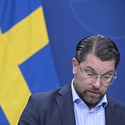 Arkivbild: Sverigedemokraternas partiledare Jimmie Åkesson (SD).