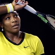 Serena Williams förlorade mot Angelique Kerber i Australian Open i januari.