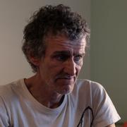 Tiago 52, i sin lägenhet i Lissabon.
